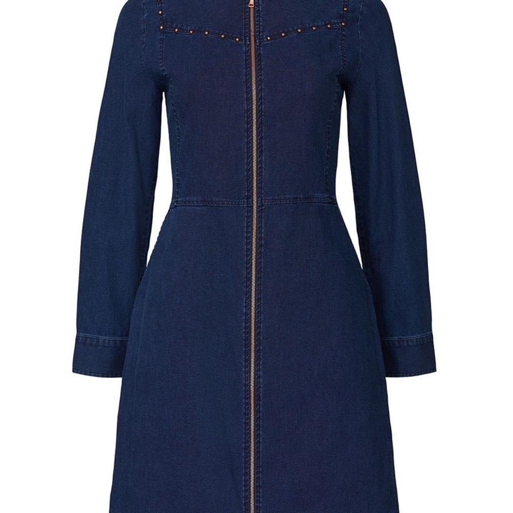 See By Chloe Stormy Night Denim Dress - Picture 8 of 11